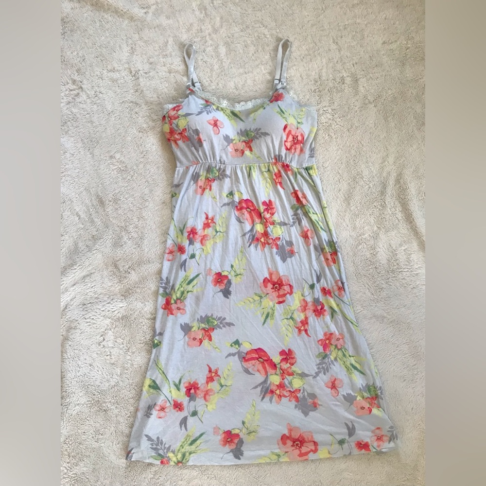 Motherhood Maternity Essentials Nursing Nightgown